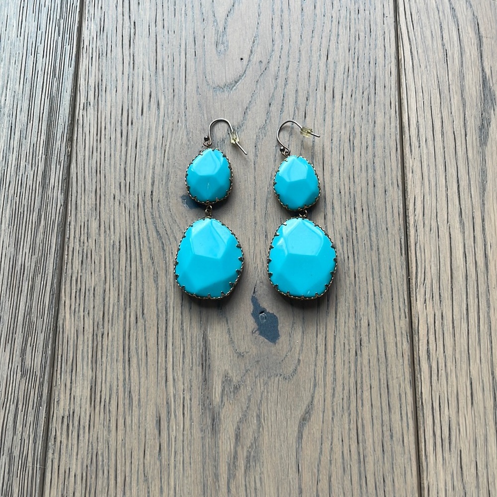 BaubleBar Turquoise Drop Earrings